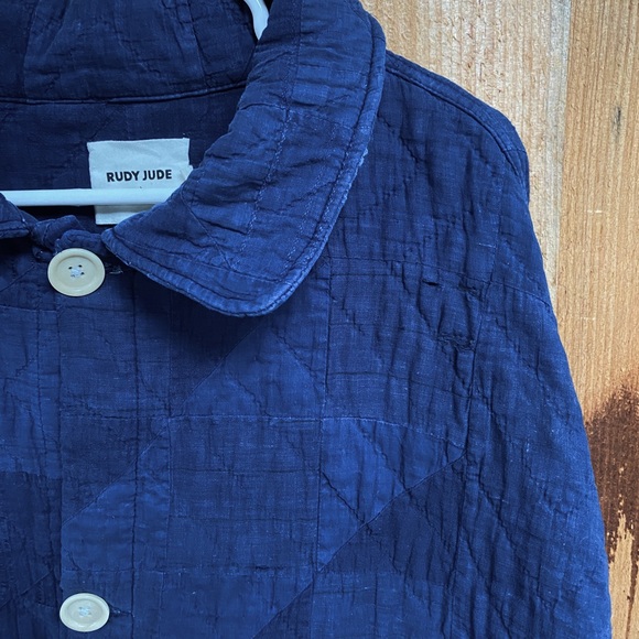 Rudy Jude Blue Quilted Jacket - Picture 4 of 9